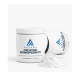 AXTARA Creatine Monohydrate jar, angled view