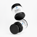 AXTARA Whey Protein Vanilla tub on its side